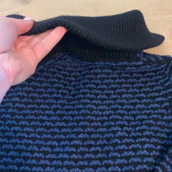 Vince Wool turtleneck striped jacket cardigan - Picture 10 of 14